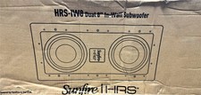 Sunfire Hrs-iw8 In-wall Amplified Subwoofer 520w W/ Dsp (black)