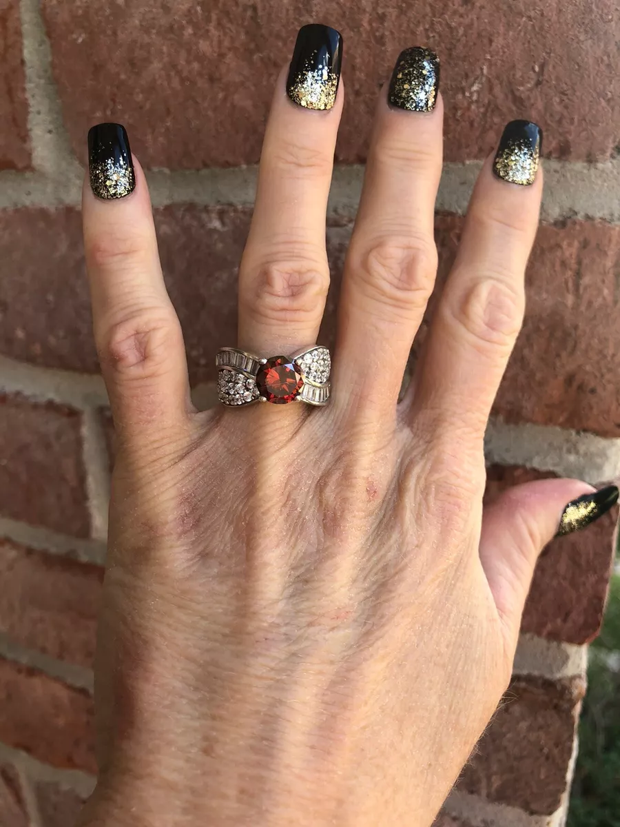 Red moissanite sale
