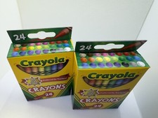 2 PACK NEW Crayola Crayons 24-Count, Non-Toxic, Teacher Preferred 2 PACK 