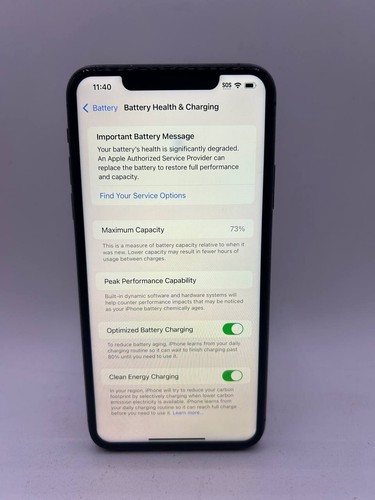Apple iPhone 11 Pro Max 256 GB Space Grey (AT&T Locked) 73% Battery READ** PH3 - 第 3/12 張圖片