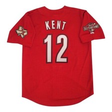 Jeff Kent 2004 Houston Astros Alternate Red Men's Jersey w/ All Star Patch