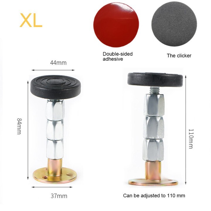 Fix Wobbly Furniture with Adjustable Threaded Bed Frame Stabilizer Tool