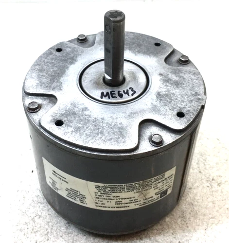Emerson K48HXEMG-3494 Condenser Motor 31L1901 1075 RPM 1/6 HP 230V used #ME643
