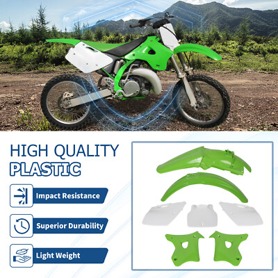 7PCS Plastics Kit Complete Bodywork Fairing For KAWASAKI KX125