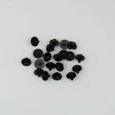 20 Drum Lug Mounting Screws M4 x 11mm BLACK w/ Washers Fixed Screws  (20PCS/PK)