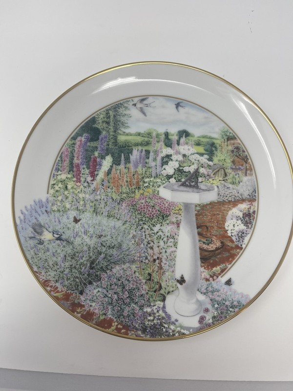 The Garden Year Collection June Plate-Franklin Mint