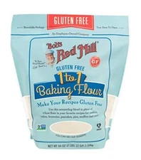 Bob's Red Mill Gluten Free 1 to 1 Baking Flour, 44 oz (Pack of  Assorted Sizes 