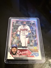 2023 Topps Chrome Michael Harris II Rookie RC Gold Cup #79 Atlanta Braves Base