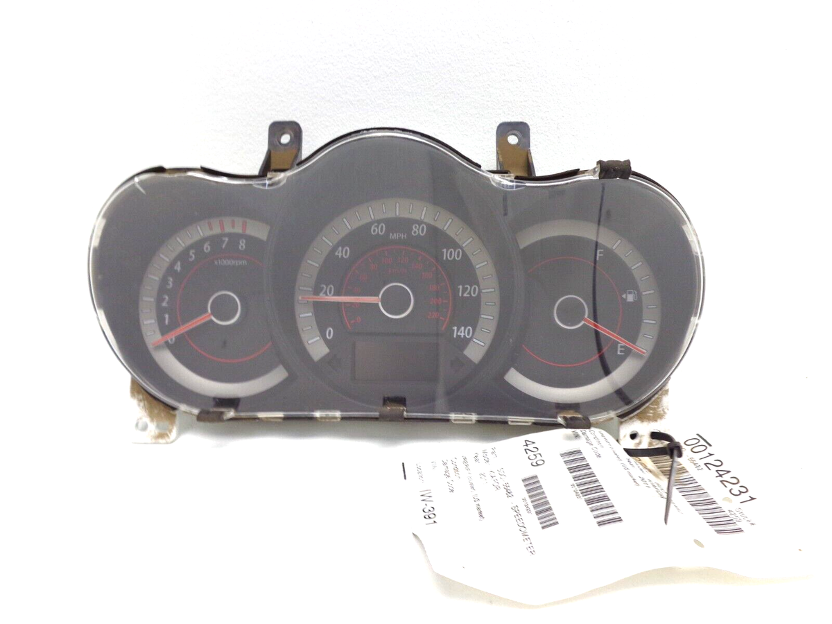 新型スイッチ 2011-2012-2013 Kia Forte Speedometer Cluster Gauge OEM #L8