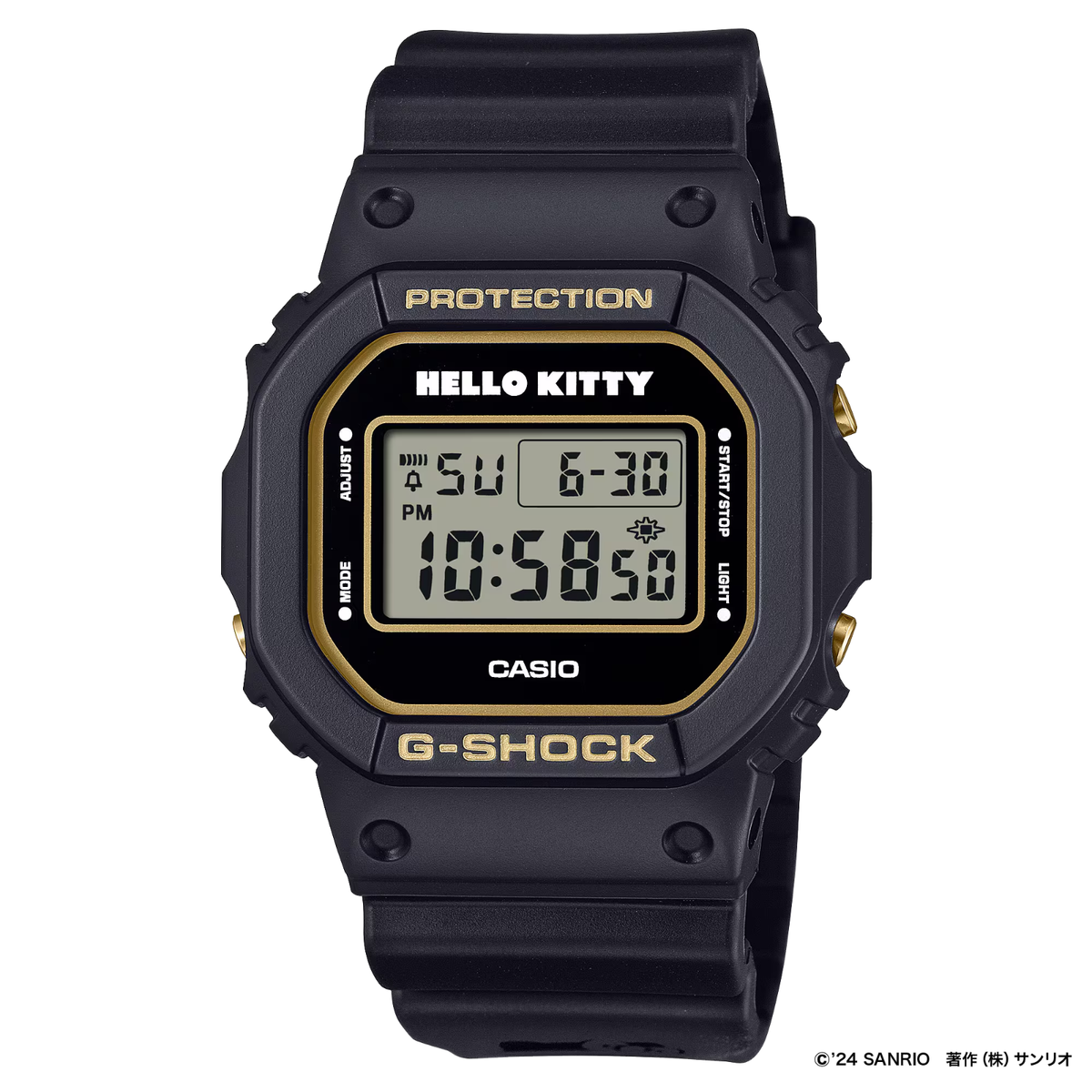 G-SHOCK Hello Kitty 50th Anniversary Collaboration DW-5600KT24-1JR