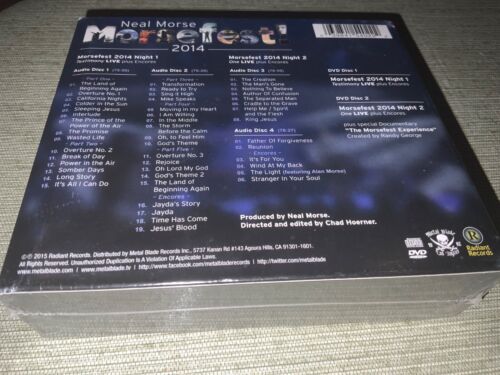 18-CD/DVD Box Lot Neal Morse Live Morsefest! 2014 2015 2017 ? Testimony *NEW* SS - Picture 3 of 7