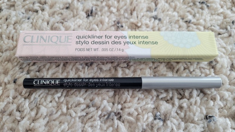 NIB Clinique Quickliner for eyes intense 01 intense black 0.005 oz size