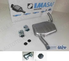 IMASAF Auspuff Mitteltopf+Anbauteile für Audi Coupe 2.6+2.8 110/128KW 1992-1996