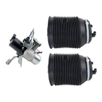 For 2005-2007 Toyota Sequoia Rear Air Suspension Springs & Compressor Pump Kit