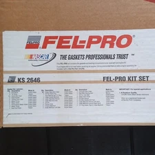 FEL-PRO GASKET SET; KS 2646