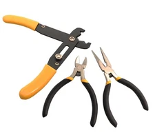 58 Piece Tool Kit For Handyman Computer Technician And Electrician