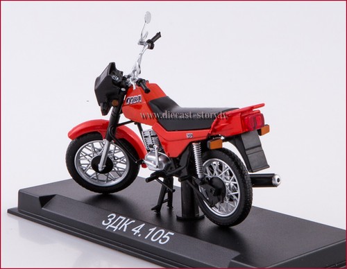 1:24 Motorrad Voskhod 2 3 M cross 250 SKU-4 ZDK 4.105 Sova russian USSR Modimio - Picture 31 of 34
