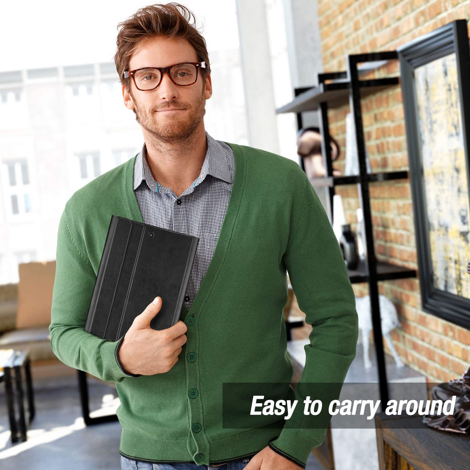 Procase Keyboard Case for Ipad 10.2 9Th Gen 2021/ 8Th Gen 2020/ 7Th Gen 2019/ I