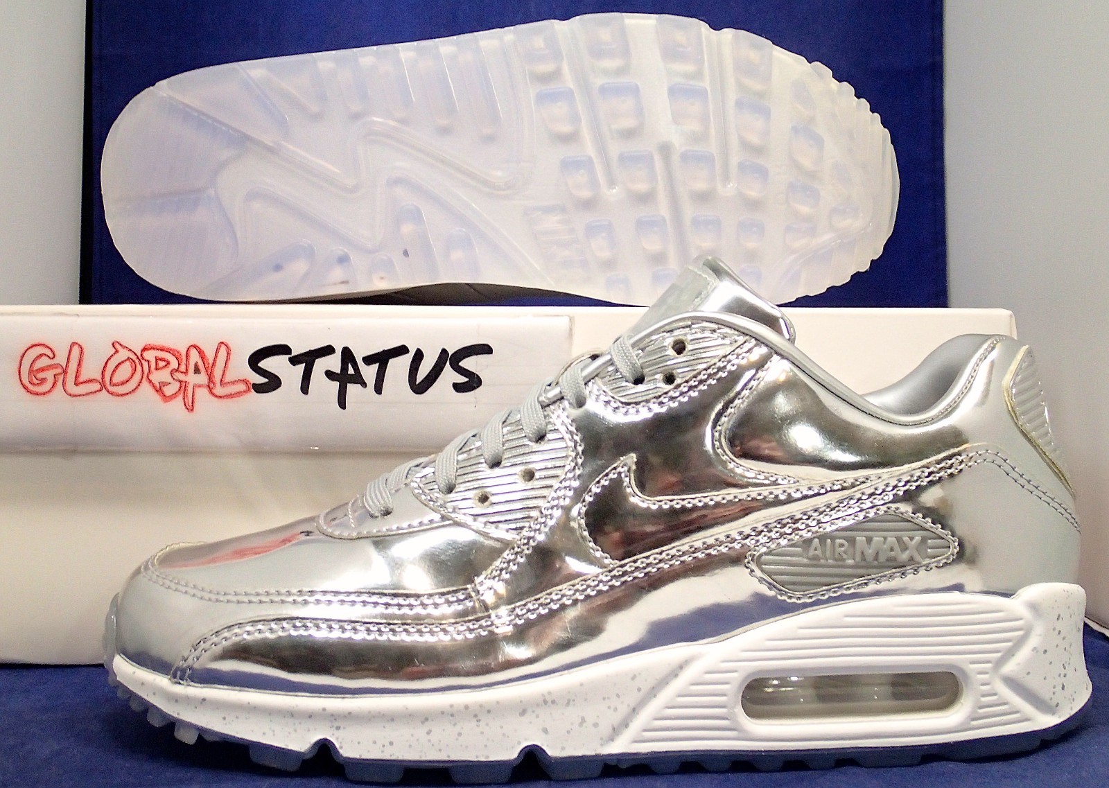 air max liquid silver