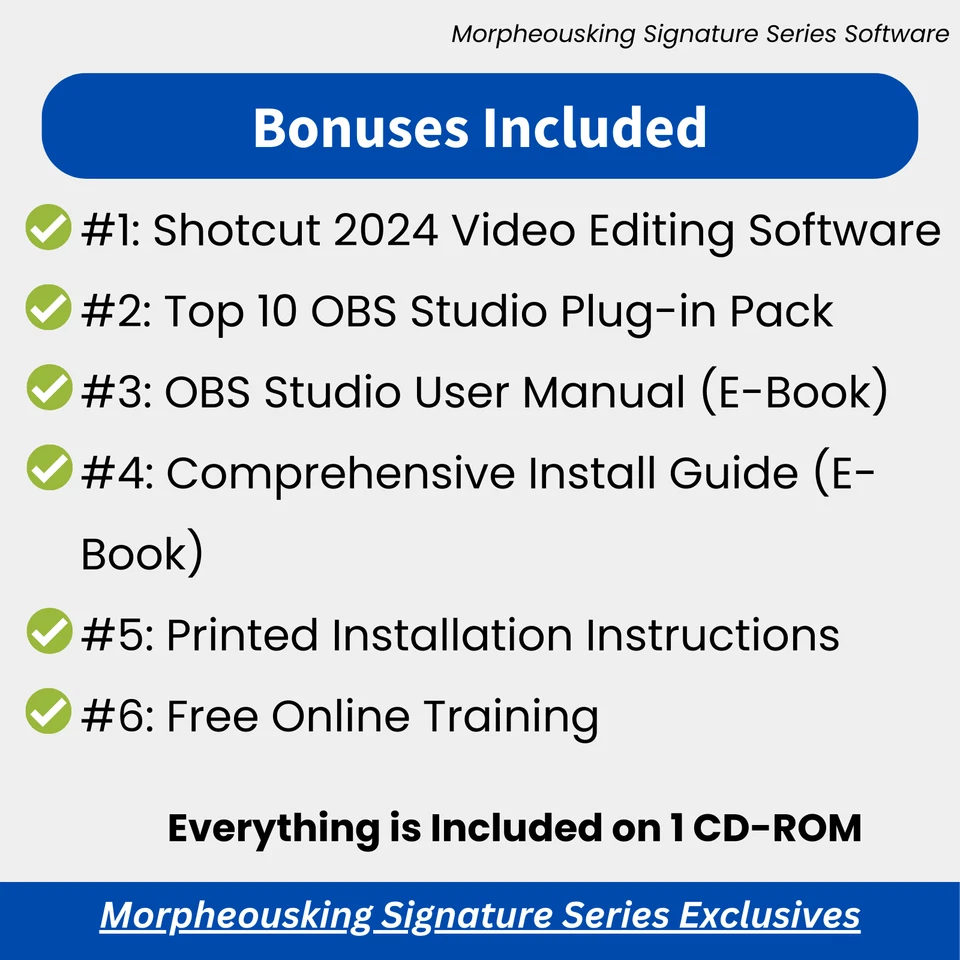 OBS Studio PRO 2024 - Video Recording | Live Streaming Screen Recording Software - Image 3 of 4