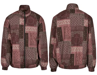 Urban Classics Herren Jacke Bandana Übergangsjacke Windbreaker