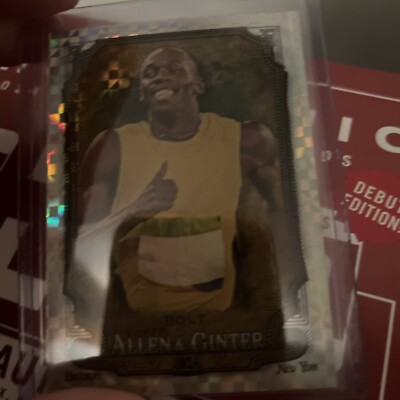 2024 Topps Allen Ginter USAIN BOLT Chrome Xfractor