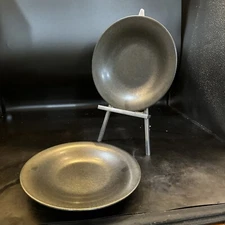 lindt stymeist craftworks Ebony Set Of 2 Salad Plates 8 1/4 In
