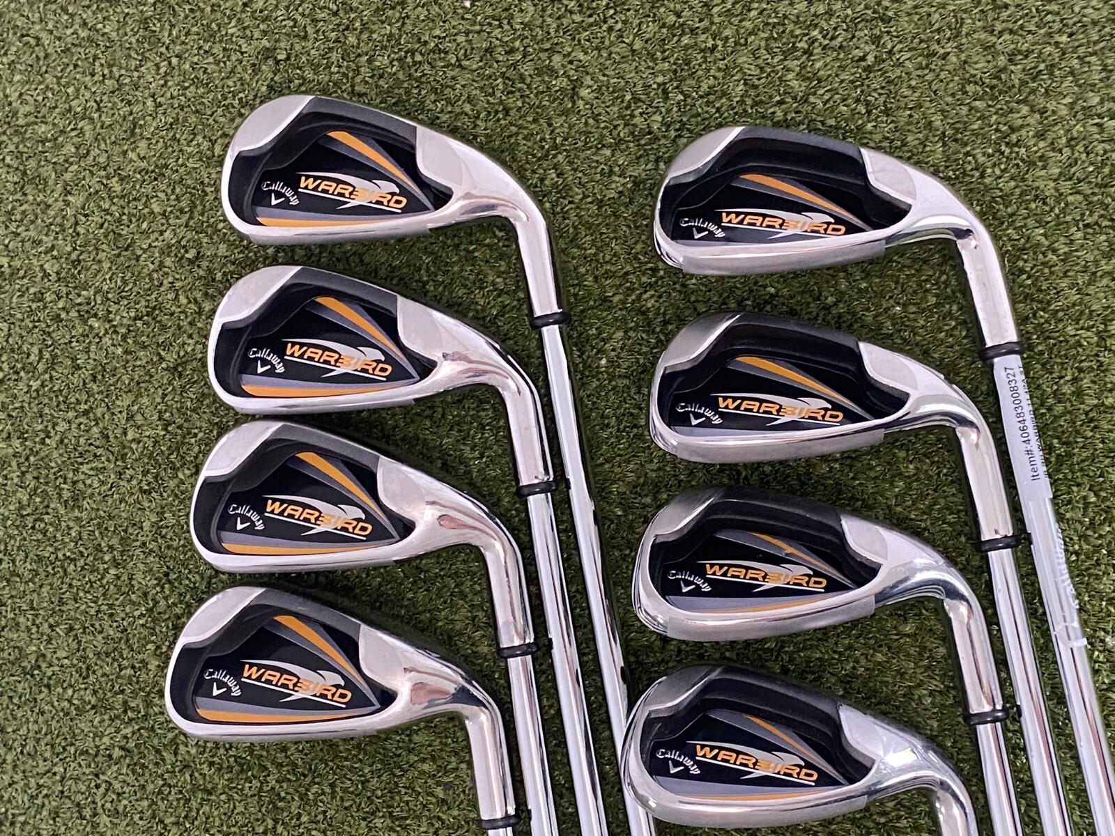 Callaway Warbird Iron Set (49,P,G) RH Callaway WarBird Uniflex Steel
