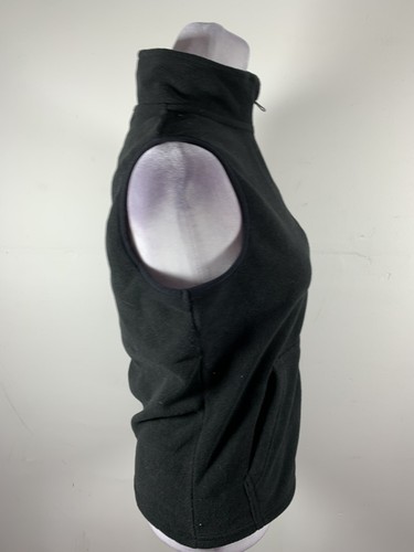 Cat Boys Solid Black Colored Sleeveless Fleece Vest Size M)10/12) - Picture 2 of 6