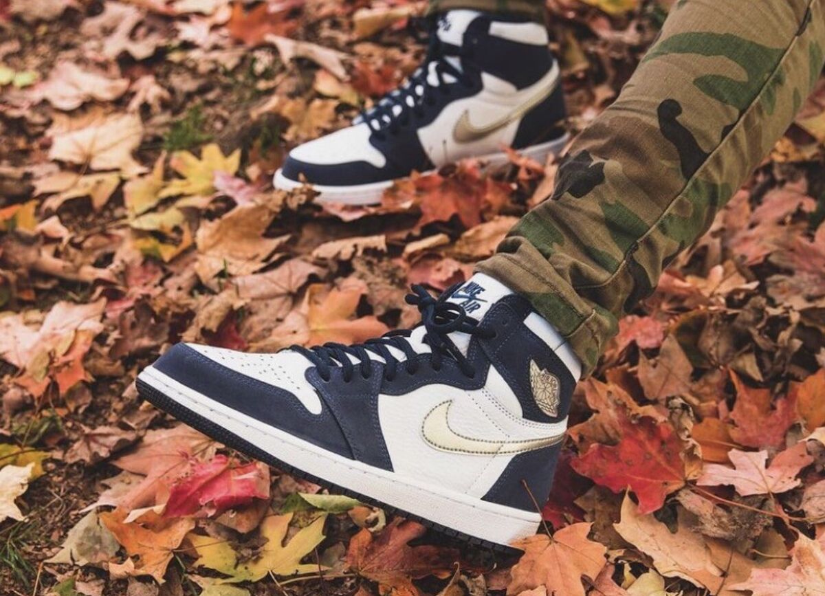 Nike Air Jordan 1 High OG CO.JP Midnight Navy Japan Blue Men Nike Air Jordan 1 High OG CO.JP Midnight Navy Japan Blue Men
