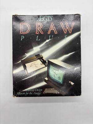 AMIGA - AEGIS DRAW PLUS   Design Software