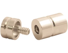 SILVER Aluminum Joint Protectors 5/16x14 Jackson/Schon/Joss Pool/Billiard Cues