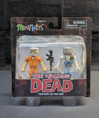 MiniMates - The Walking Dead - Prison Hershel and Farmer Zombie