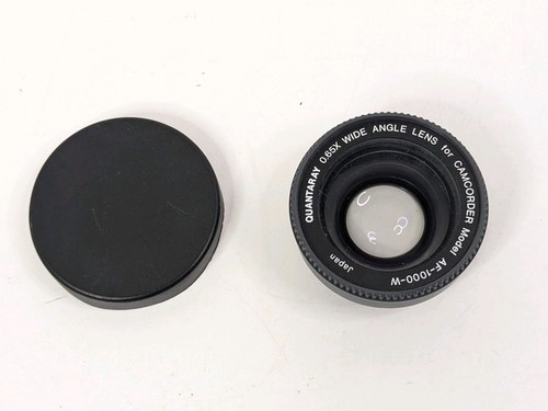 Quantaray 0.65X Wide Angle Lens For Camcorder Model AF-1000-W Japan - Picture 8 of 24