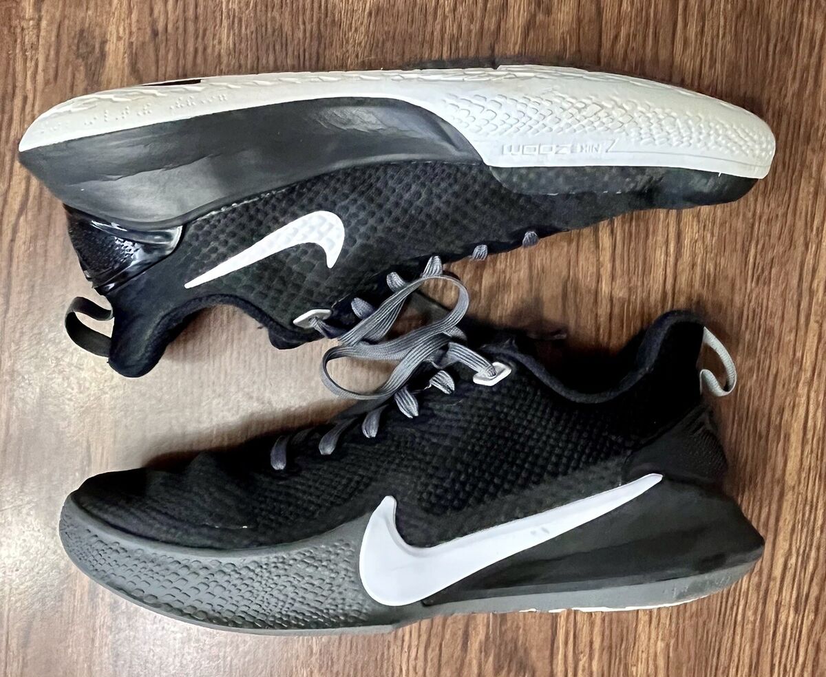 Nike Kobe Bryant Mamba Focus TB Basketball Shoes Black White Nike Kobe Bryant Mamba Focus TB Basketball Shoes Black White