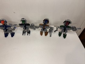 Bionicle Matoran of Metru Nui Lot 8608, 8609, 8610, 8611 | No Discs
