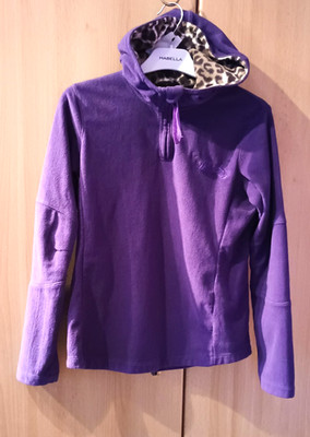 PLUS MINUS +-  Fleece Shirt Kapuzenshirt, lila, Gr. M   gebraucht (827)