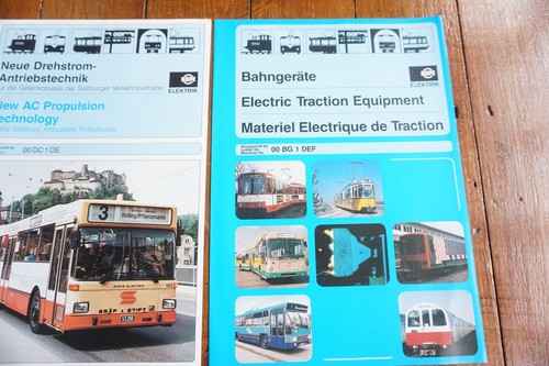 Kiepe Elektrik Bus Tram Brochures x3 - Picture 3 of 4