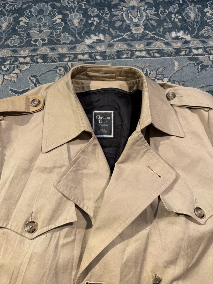 Gabardina CHRISTIAN DIOR Monsieur F/S de Japón Foto 2 de 4