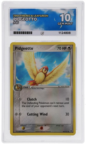 Pidgeotto graded ACE 10 for sale on eBay