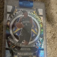 2024-25 Panini Prizm Black Kaleidoscopic Mojo Prizm Paolo Banchero #19 /25 Magic