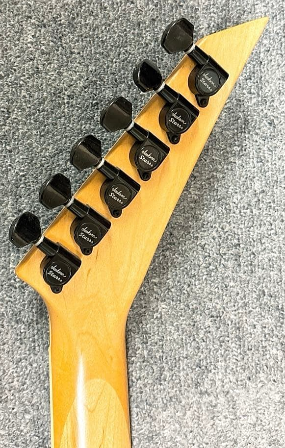 Grover Jackson Dinky Black Floyd Rose Reverse Head Vintage Guitar