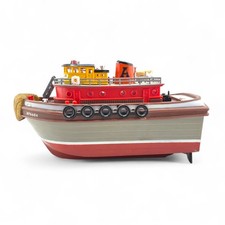 Vintage Boaterific Motorific Boat Atlas Harbor Tug Boat Not Running