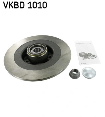 2Er Set Bremsscheiben SKF Vkbd 1010 Renault 40 20 216 51R 43 20 259 45R-image