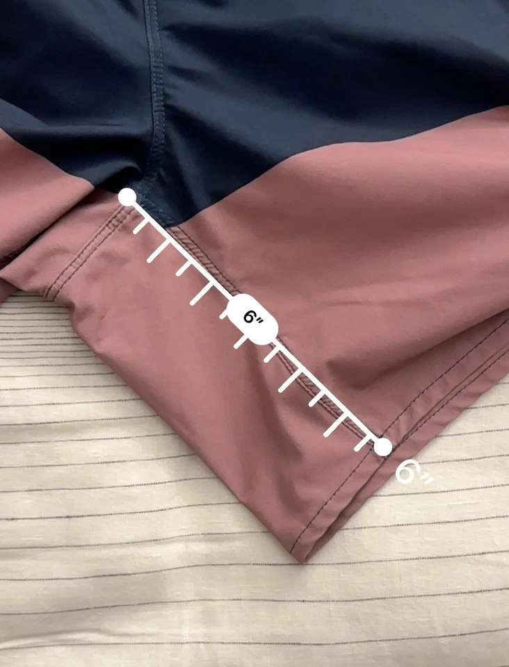 Pantalones cortos de voleibol Patagonia Hydropeak para hombre, medianos 6" Foto 3 de 4