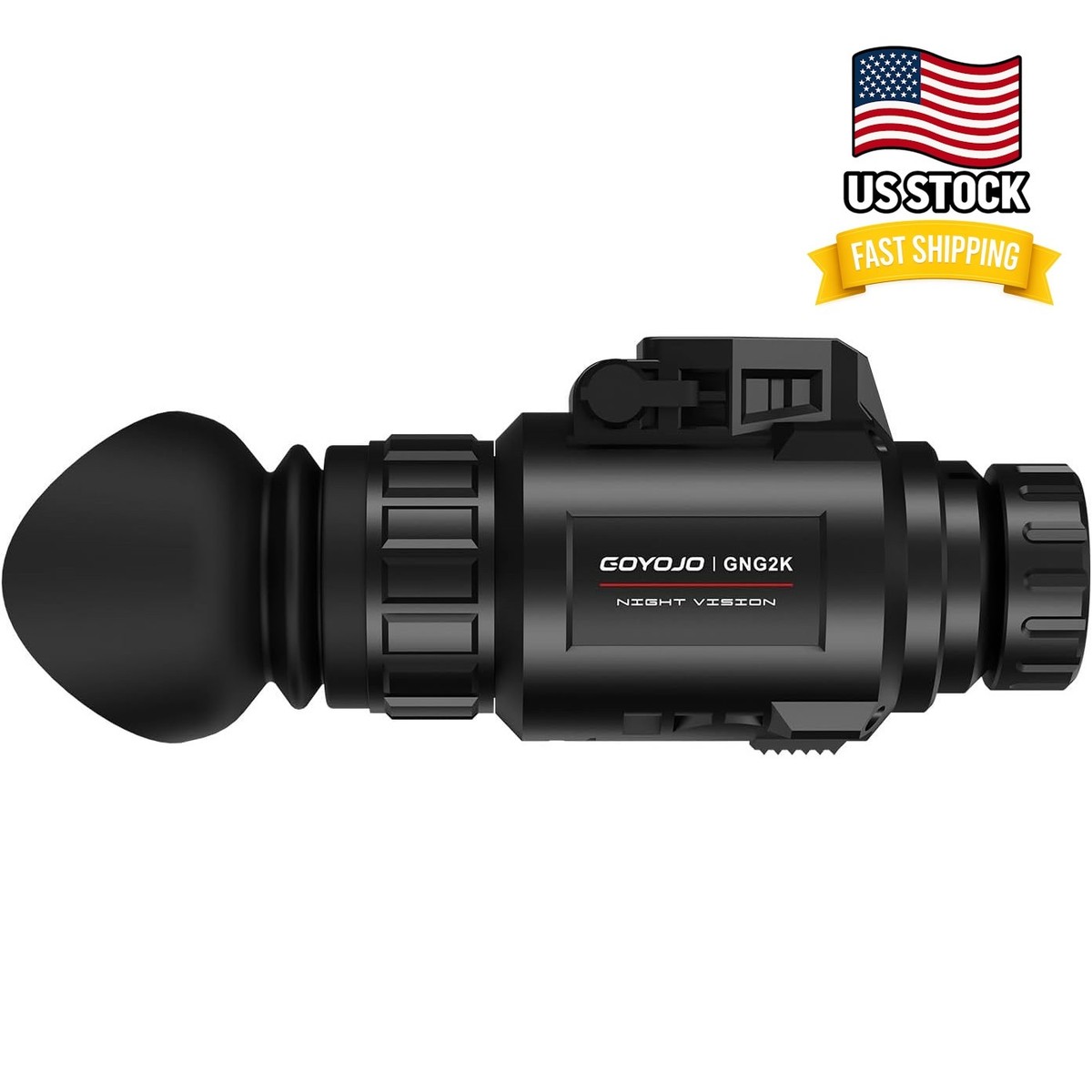 GOYOJO GNG2K Night Vision Monocular 2K/60Hz Refresh Digital Night