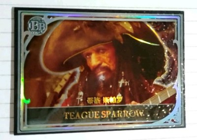 Captain Teague Sparrow Fluch Der Karibik Salazars Rache BB 006 Silver Holo Card