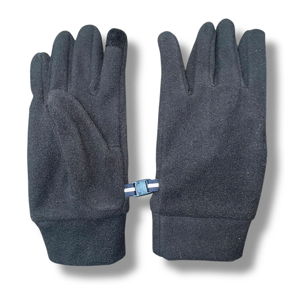 Guantes de invierno Lands End polar talla pequeña-mediana 15,5-18,5 cm negros Foto 3 de 4