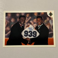 1991 Upper Deck - Stolen Base Leaders Rickey Henderson, Lou Brock #636