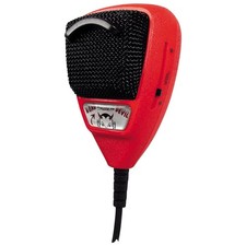 302-10036 RD104E Road Devil Amplified 4-Pin CB Microphone, Black